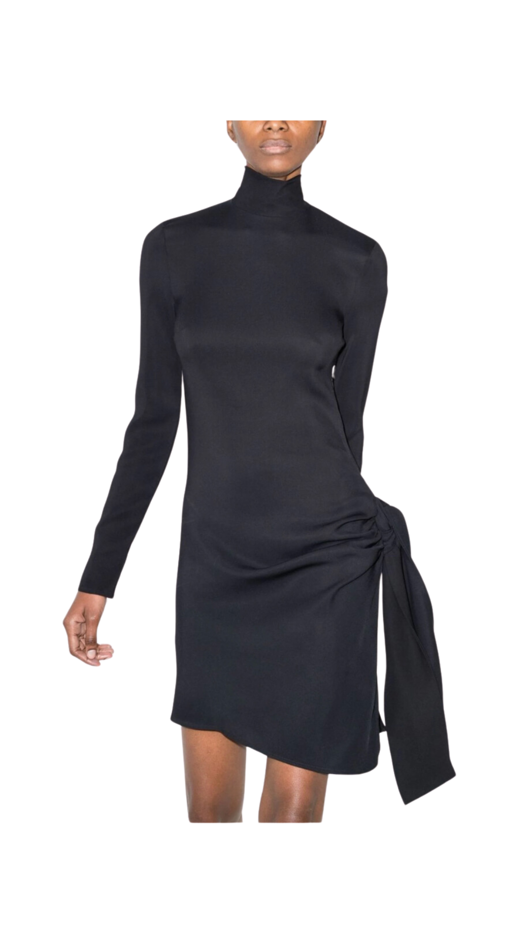 DOLCE & GABBANA HIGH NECK MINI DRESS