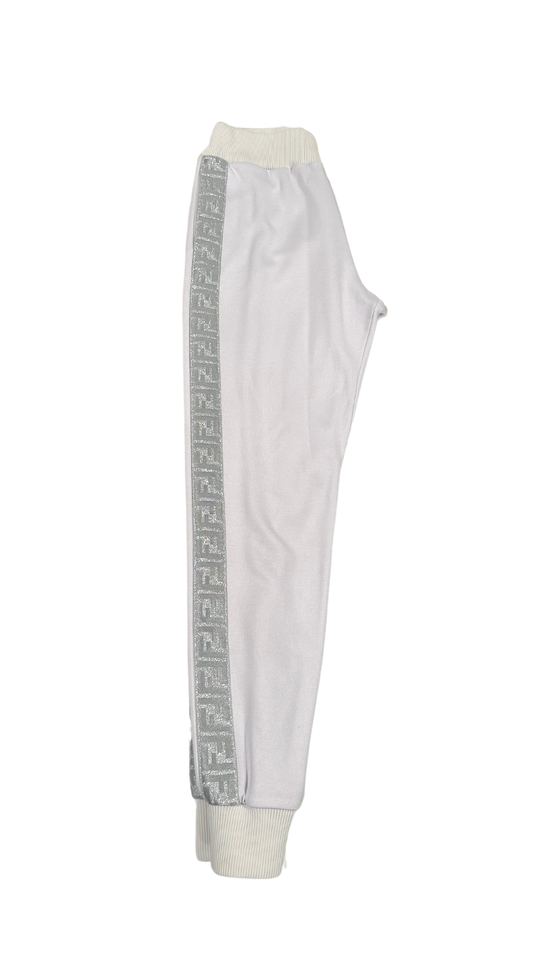 FENDI WHITE LOUNGE SWEATPANTS