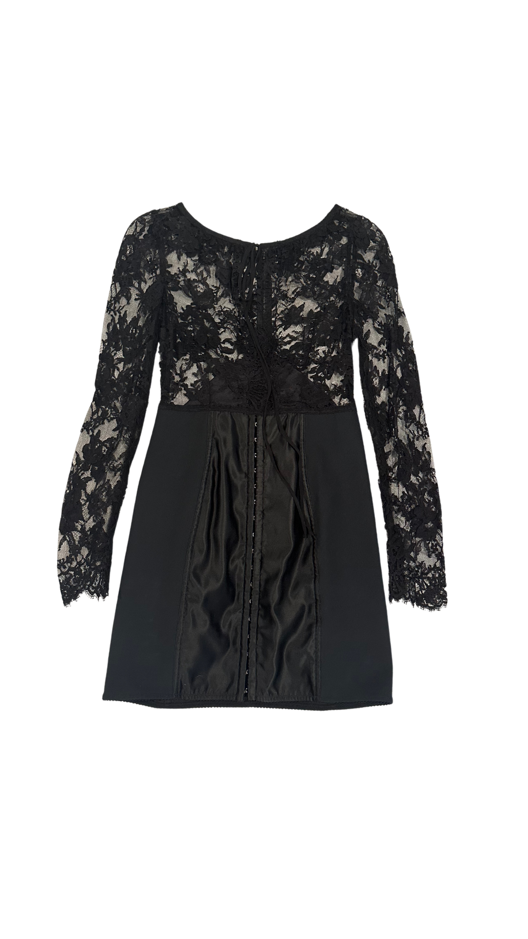 DOLCE & GABBANA LACE MINI DRESS