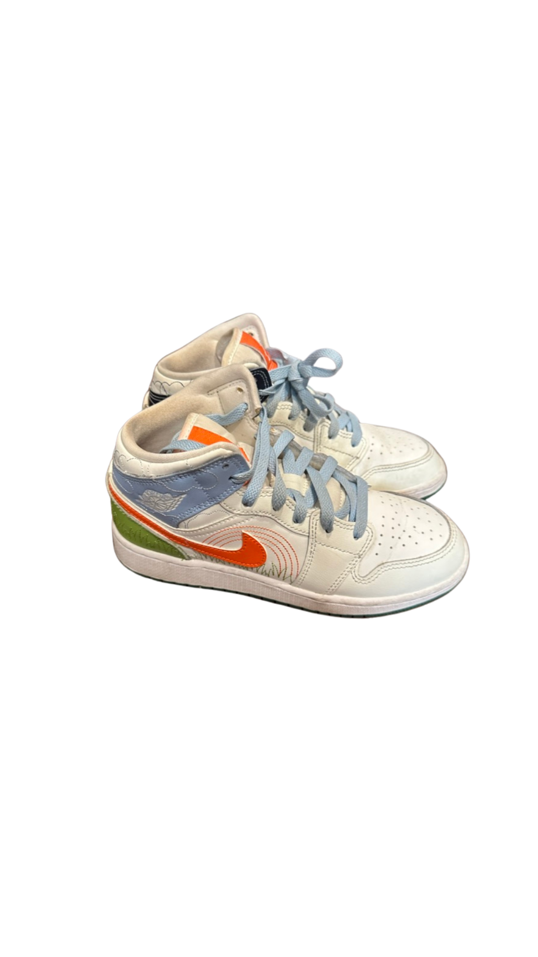 KIDS NIKE MULTI-COLOR JORDANS