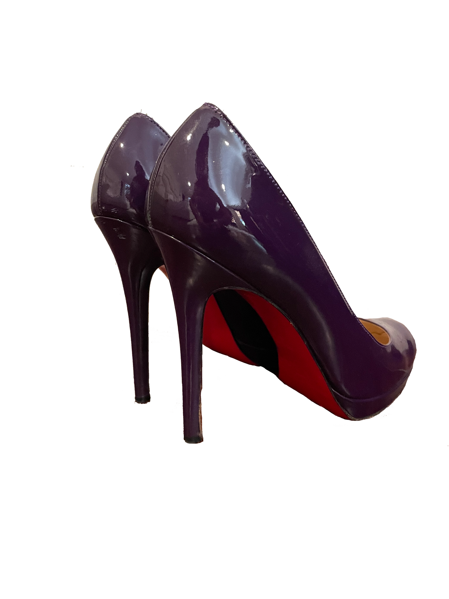 CHRISTIAN LOUBOUTIN PURPLE PUMPS