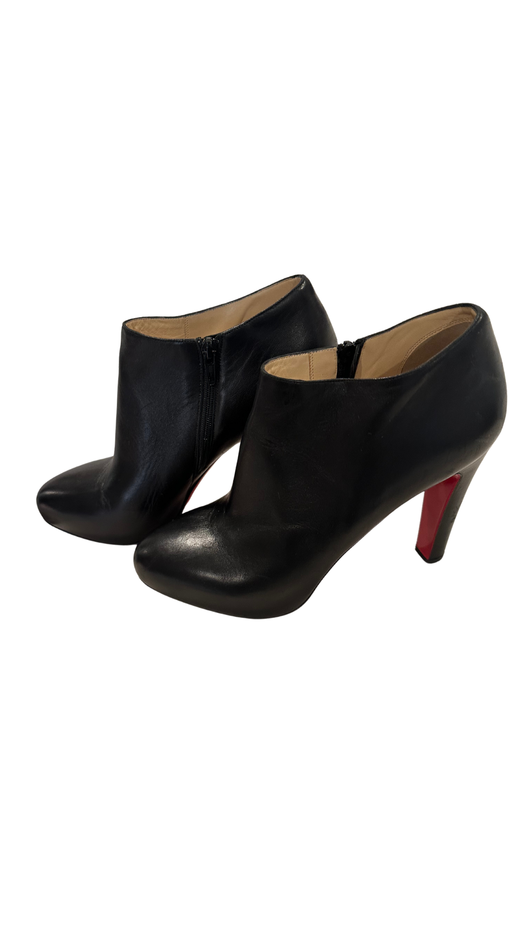 CHRISTIAN LOUBOUTIN BLACK BOOTIES