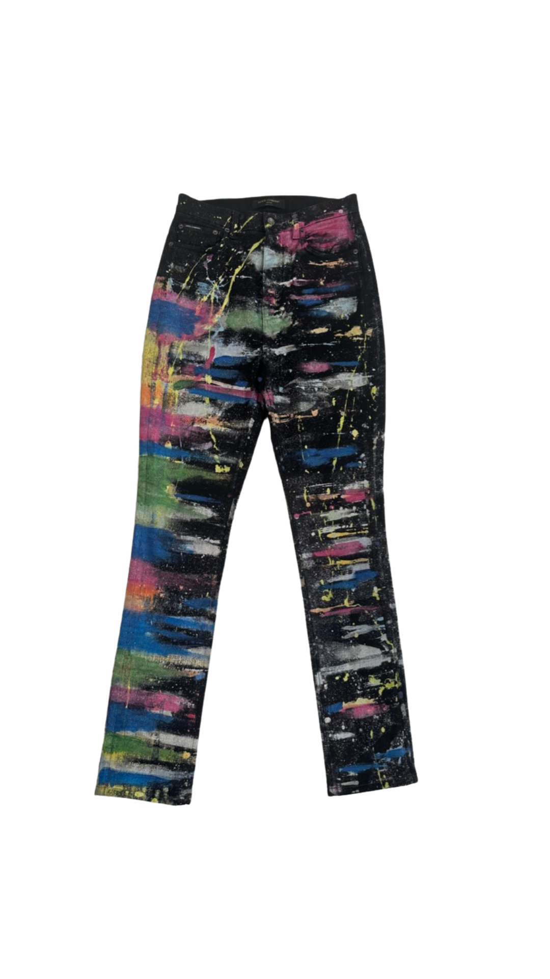 DOLCE & GABBANA PAINTED JEANS