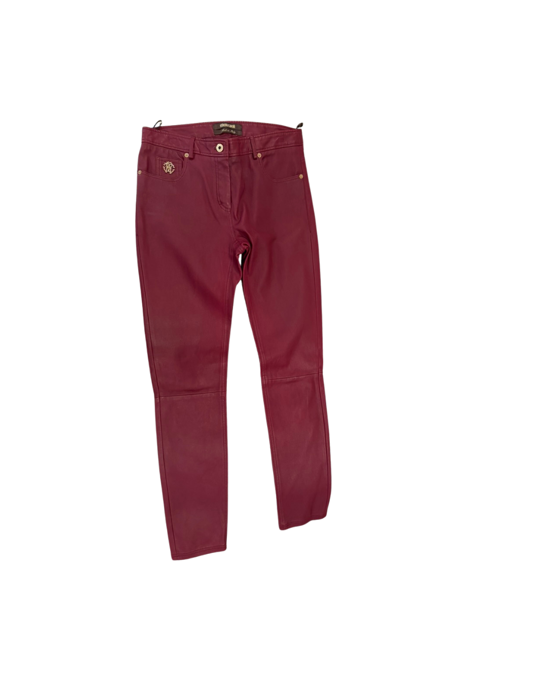 ROBERTO CAVALLI RED PANTS