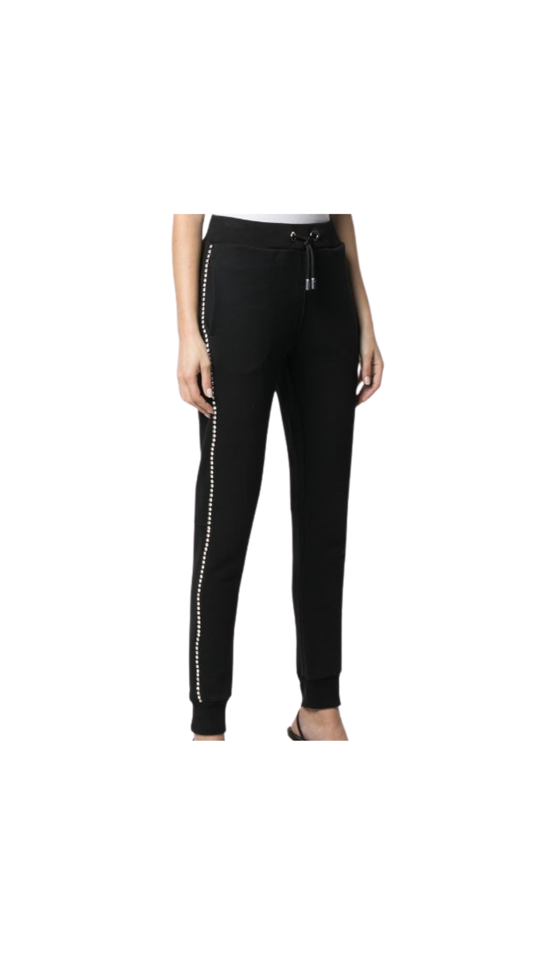 PHILIPP PLEIN CRYSTAL EMBELISHED JOGGERS