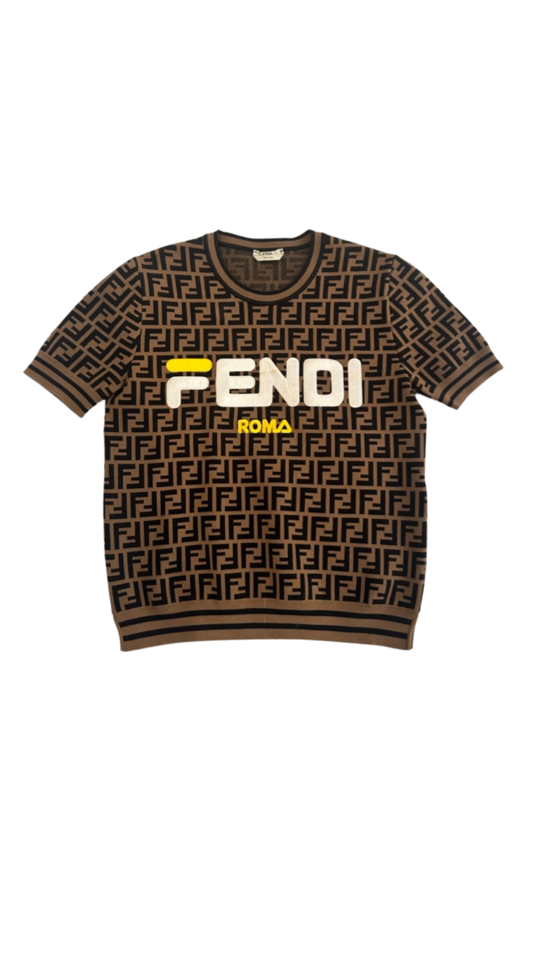 FENDI ROMA KNIT T-SHIRT