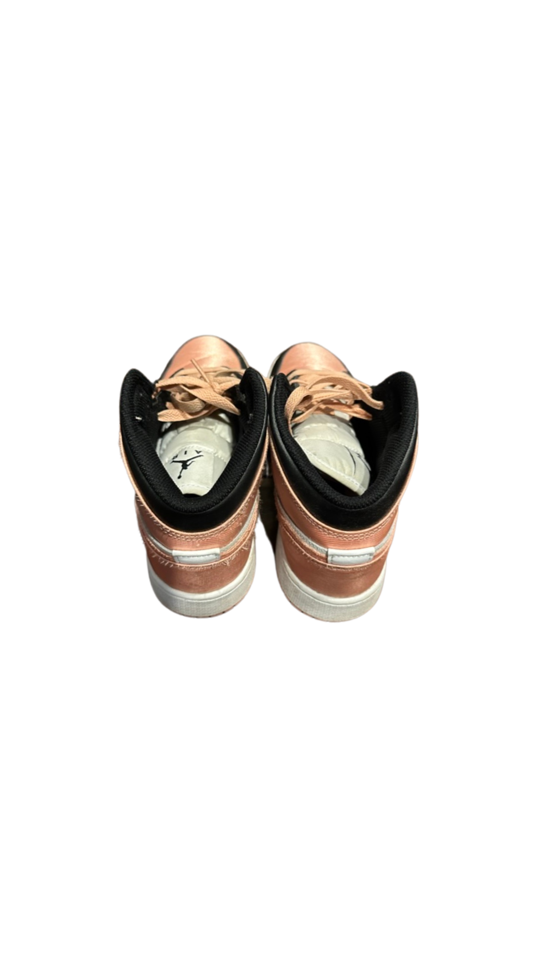 KIDS NIKE ROSE GOLD JORDANS