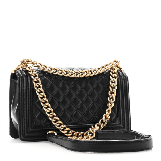 Chanel Medium Big Boy Lambskin Flap Bag – Mandana's Closet