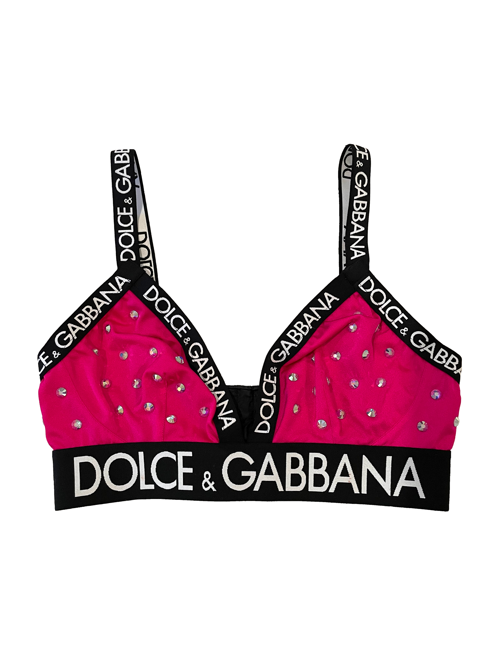 DOLCE GABBANA Y2K Vintage Pink Floral Padded Bra / Flower Print Designer  Bralette / Dolce Gabbana Feminine Floral Lingerie / Size 34 B -  Finland