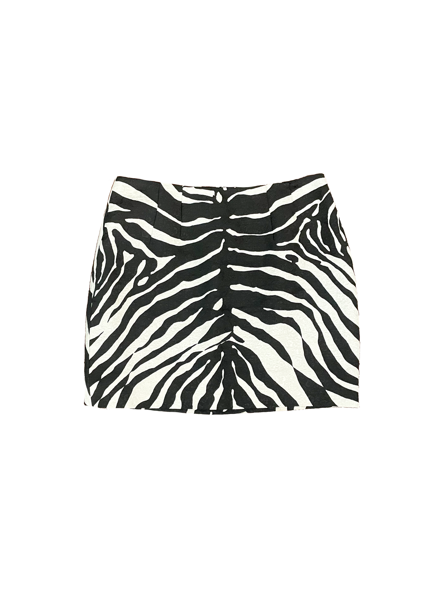 DOLCE & GABBANA F22 ZEBRA MINI SKIRT