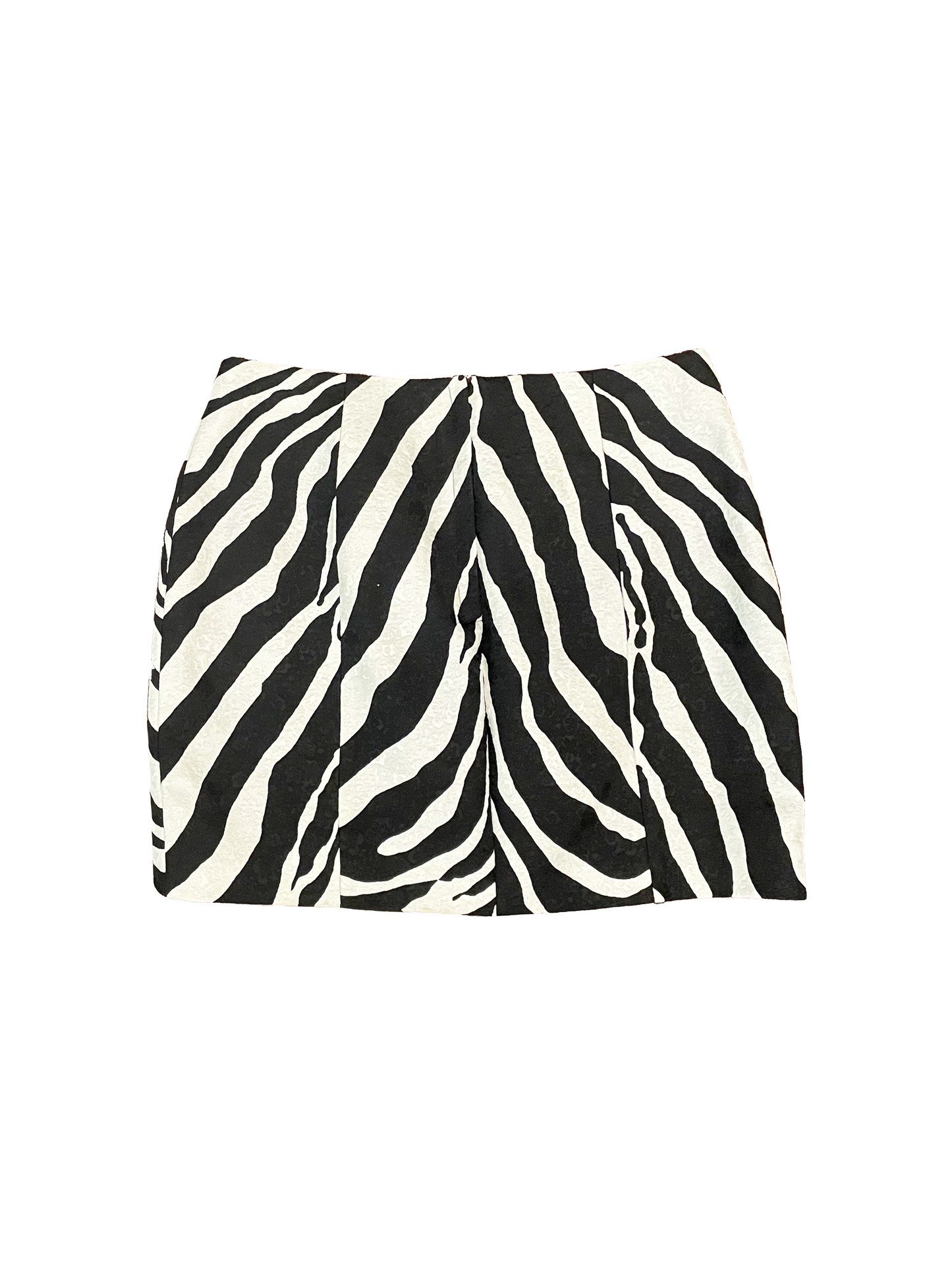 DOLCE & GABBANA F22 ZEBRA MINI SKIRT