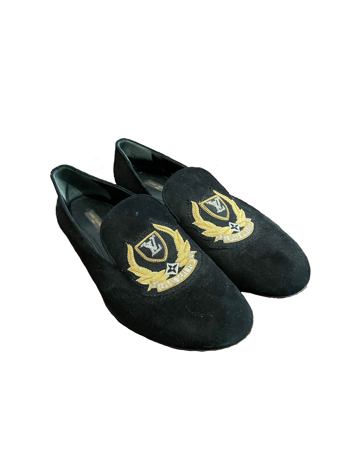 LOUIS VUITTON VELVET LOAFERS