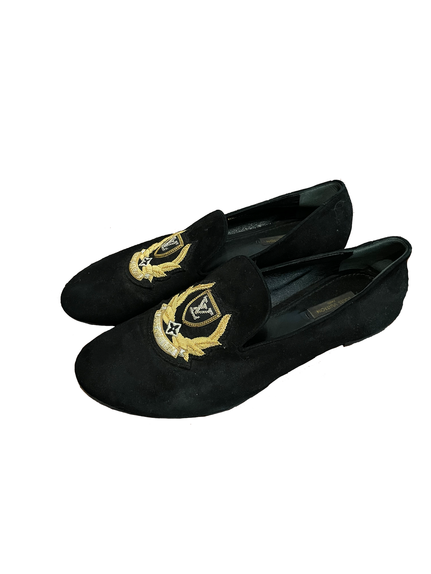 LOUIS VUITTON VELVET LOAFERS